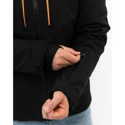 Falcon Boris softshell winterjas heren black< Ski Jassen|Wintersport