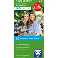 Reisboeken & Kaarten-Falk 19 Noord-Limburg met De Peel en De Maasduinen  fietskaart