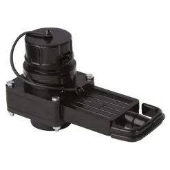 Fawo Afvalwaterschuif klein 1,5" zwart< Tankdoorvoeren & Afvoerpluggen