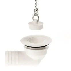 Tankdoorvoeren & Afvoerpluggen-Fawo haakse afvoerplug 25 mm wit