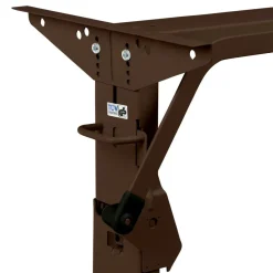 Tafelpoten-Fawo Krause tafelpoot 750 mm bruin