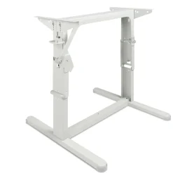 Fawo Krause tafelpoot 750 mm lichtgrijs< Tafelpoten