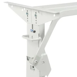 Fawo Krause tafelpoot 750 mm lichtgrijs< Tafelpoten