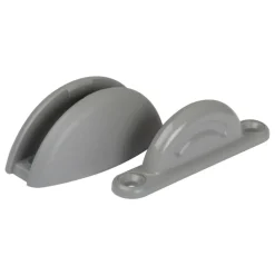 Hang- & Sluitwerk-Fawo Plopp deurvanger grijs