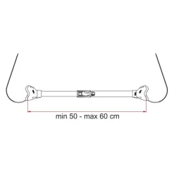 Fiamma Bike Frame adapter< Fietsendragers