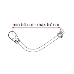 Fietsendragers-Fiamma Bike-Block Pro 4 Black fietsklem