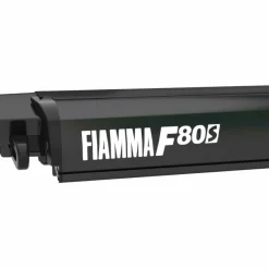 Fiamma F80s 450 cassetteluifel deep black - royal grey< Cassetteluifels