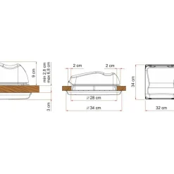Fiamma Vent 28 F dakluik white< Dakluiken