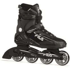 Inline Skates-Fila Legacy Comp inline skates heren black grey