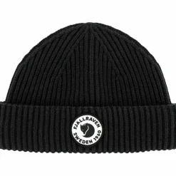 Fjällräven 1960 Lite Logo muts black< Mutsen|Wintersport