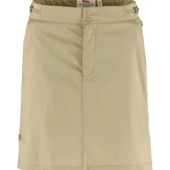 Fjällräven Abisko Hike skort dames fossil< Outdoor Jurk & Rok