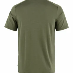 Fjällräven Abisko Wool Classic shirt heren laurel green< Outdoor Shirt