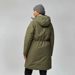 Outdoor Jack-Fjällräven HC Hydratic Padded parka outdoor jack dames  laurel green