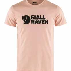 Outdoor Shirt-Fjällräven Logo shirt heren chalk rose
