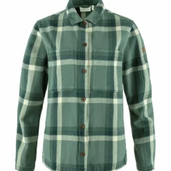 Outdoor Shirt-Fjällräven Singi Flannel blouse dames patina green deep patina