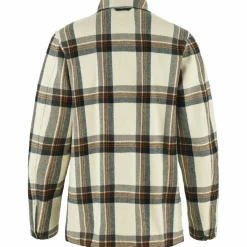 Outdoor Shirt-Fjällräven Singi Flannel overhemd heren chalk white dark navy