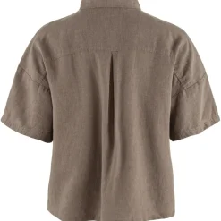 Outdoor Shirt-Fjällräven Övik Hemp blouse dames suede brown
