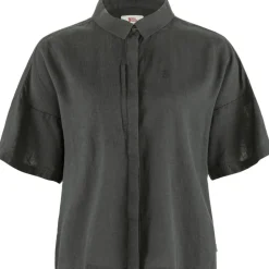 Outdoor Shirt-Fjällräven Övik Hemp blouse dames dark grey