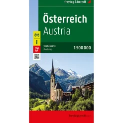 Reisboeken & Kaarten-Freytag & Berndt  Oostenrijk wegenkaart