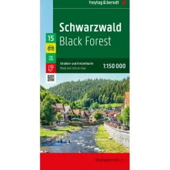 Freytag & Berndt  Zwarte Woud vrijetijds- en wegenkaart< Reisboeken & Kaarten