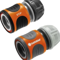 Tuinslangen & Accessoires-Gardena Slangstuk set 13 - 15 mm oranje zwart