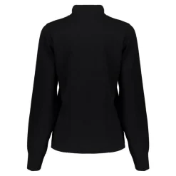 Geisha 42550-21 Solid Jacquard sweater dames black< Truien & Vesten