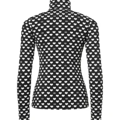 Skipullies|Wintersport-Goldbergh CUORI skipully dames cuori black