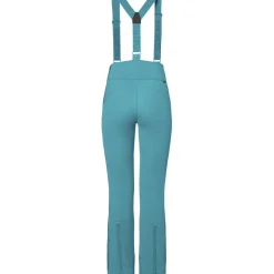 Goldbergh HIGH END softshell salopette skibroek dames turchese< Skibroeken|Wintersport