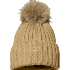 Goldbergh UNA muts dames caramello< Mutsen|Wintersport