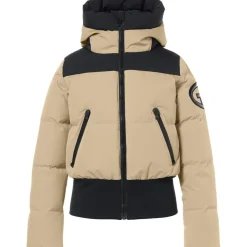 Ski Jassen|Wintersport-Goldbergh VILLAGE winterjas dames caramello