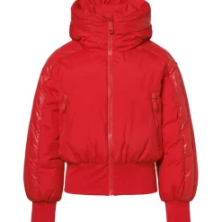 Goldbergh VOLARE winterjas dames flame< Ski Jassen|Wintersport