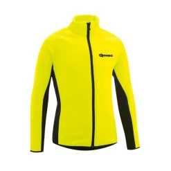 Gonso Moritz fietsjack junior safety yellow black< Fietskleding