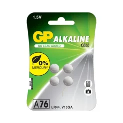 GP Batteries  Alkaline LR44 knoopcel batterij 4-pack< Accu's & Batterijen