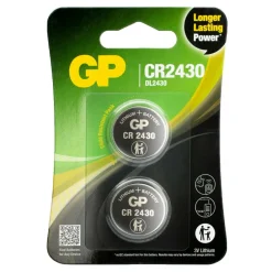 Accu's & Batterijen-GP Batteries  Lithium CR2430 knoopcel batterij 2-pack