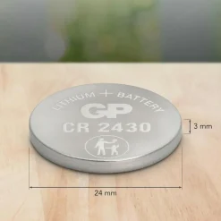 Accu's & Batterijen-GP Batteries  Lithium CR2430 knoopcel batterij 2-pack