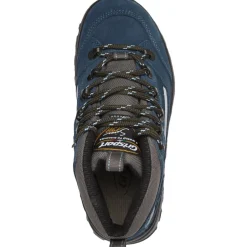 Wandelen|Wandelschoenen-Grisport Rocky Mid wandelschoenen junior blauw