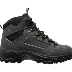 Wandelen|Wandelschoenen-Grisport Rocky Mid wandelschoenen junior antraciet