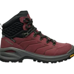 Grisport Terrain Mid wandelschoenen dames burgundy< Wandelen|Wandelschoenen