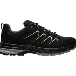 Grisport Wega Lo wandelschoenen heren black< Wandelen|Wandelschoenen