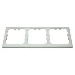 Schakelmateriaal-Haba C-line 3-voudig afdekraam wit