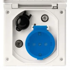 Camping Elektra-Haba ESB-3 Unit uitvoerdoos zonder kabel wit