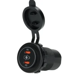 Camping Elektra-Haba Powerline dubbele USB-C snellader 36W