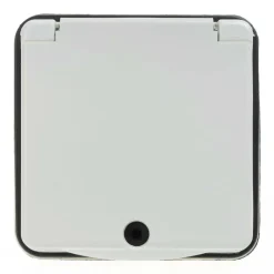 Camping Elektra-Haba wandcontactdoos 230V wit