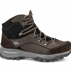 Hanwag Alta Bunion II Lady ll Mid bergschoenen dames mocca black< Wandelen|Bergschoenen