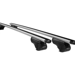 Dakkoffers & Accessoires|Fietsartikelen-Hapro Cronos Aero III dakdrager grey