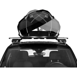 Dakkoffers & Accessoires|Fietsartikelen-Hapro Trivor 560 dakkoffer brilliant black