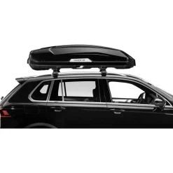 Dakkoffers & Accessoires|Fietsartikelen-Hapro Trivor 440 dakkoffer brilliant black