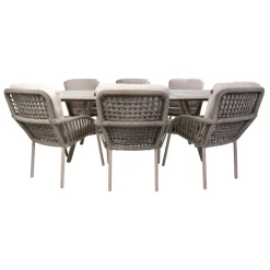 Tuinsets-Hartman Benevento Nika 240 x 110 cm tuinset 7-delig