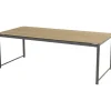 Tuintafels-Hartman Fontaine tuintafel 220 x 100 charcoal