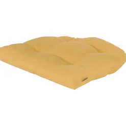 Tuinkussens-Hartman Rotan zitkussen 46 x 46 x 5 cuba yellow